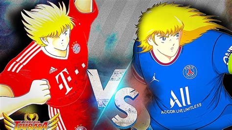 Captain Tsubasa Bayern Munchen VS Paris Saint Germain Karl Heinz