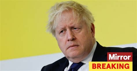 Boris Johnson Quits As Mp To Avoid Being Ousted Over Partygate Mirror