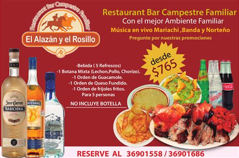 El Alazan Y El Rosillo Restaurante Bar Campestre Familiar En Tonala