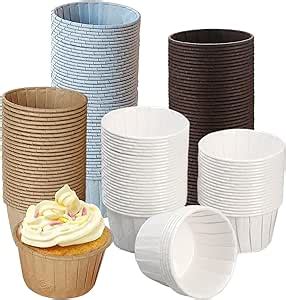 Jortmrd Pi Ces Caissettes Cupcake Moule Mini Papier Cupcake Moule A