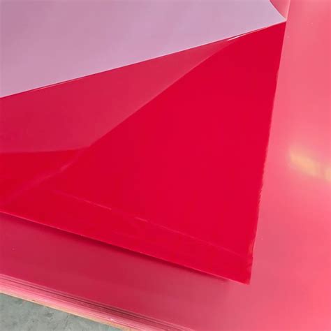 China Customized Red Acrylic Sheet Manufacturers Factory High Quality