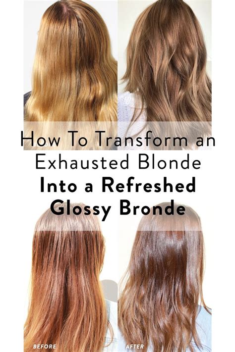 How To Transform An Exhausted Blonde Into A Fresh Bronde Brunette