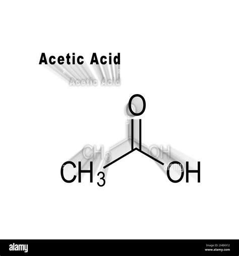 Glacial Acetic Acid Structure