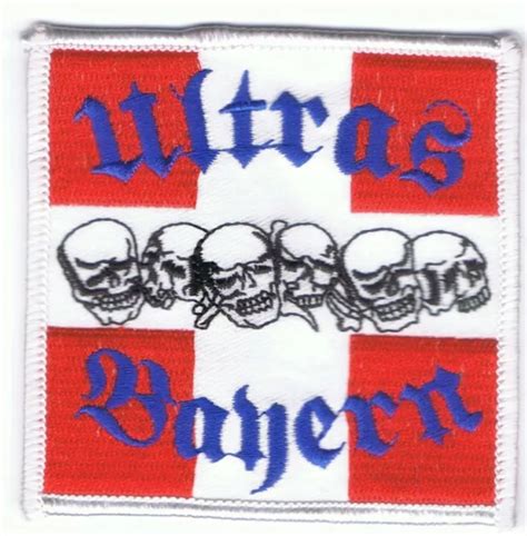 Bavaria Patch Ultras Vest Suit Patch Collector Old No Pin Fan Curve