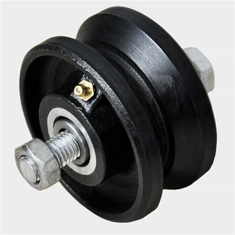 Buy Sidco Supply Inch V Groove Gate Wheels Cast Iron Steel Sliding