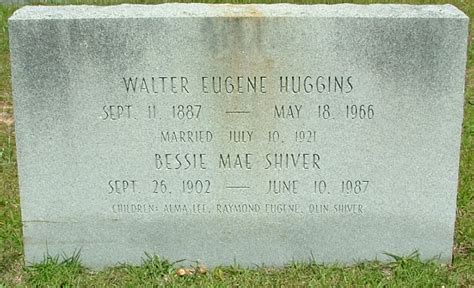 Walter Eugene Huggins 1887 1966 Find A Grave Memorial