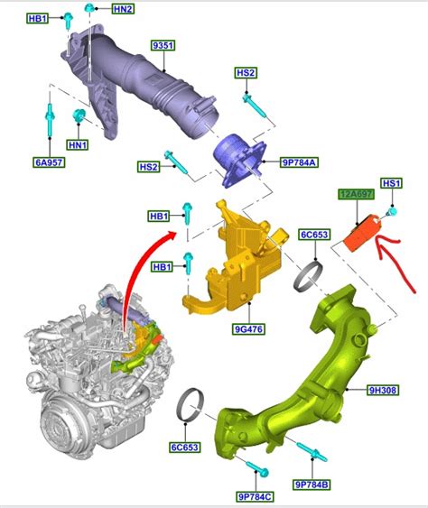 Czujnik Ci Nienia Do Adowania Ford Mondeo Mk Mk Smax Galaxy Fiesta