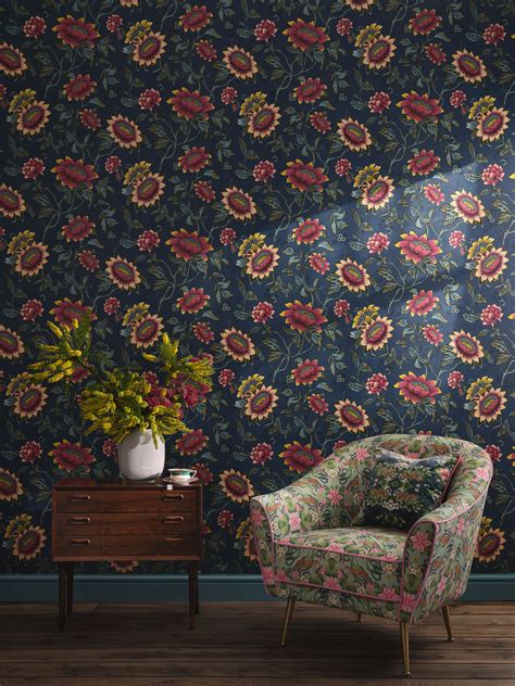 Wedgwood Botanical Wonders Tonquin Wallpaper The Home Of Interiors