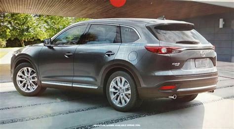 2016 Mazda CX 9 Revealed In Leaked E Brochure PerformanceDrive