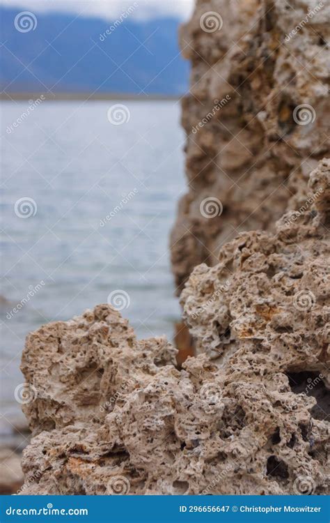 Mono Lake Scenic View Of South Tufa Rock Formations At Mono Lake