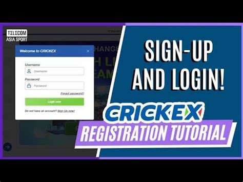 How To Create A Free Crickex Account In Just Minutes Youtube