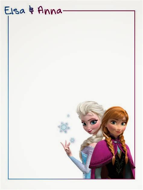 Cuaderno De Frozen Para Imprimir Gratis Ideas Y Material Gratis Para