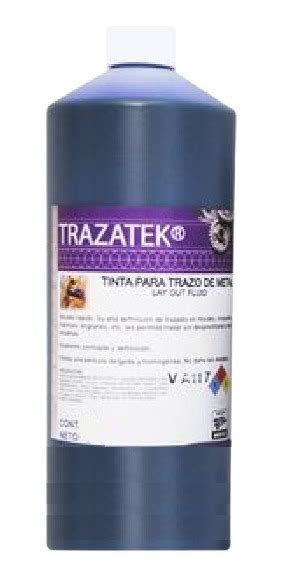 Tinta Para Marcar Metal Trazatek Azul Para Trazos 250 Ml Envío Gratis