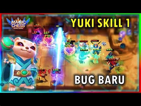 BUG COMMANDER YUKI SKILL 1 MAGIC CHESS MOBILE LEGENDS BANG BANG