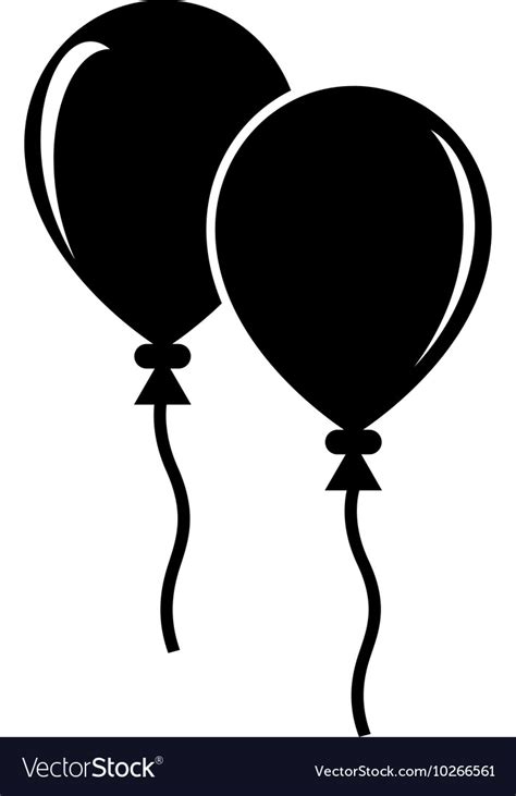 Balloon icon Royalty Free Vector Image - VectorStock