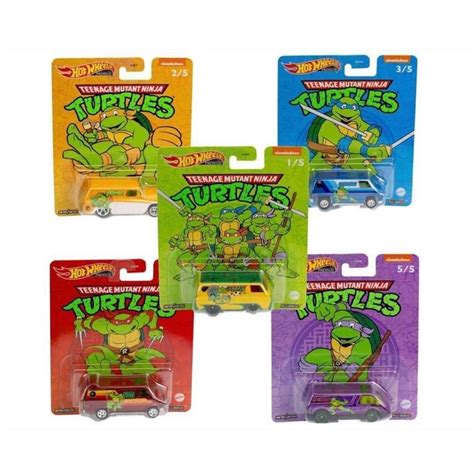 Hot Wheels Premium Pop Culture Tartarugas Ninja A Escolha Shopee Brasil