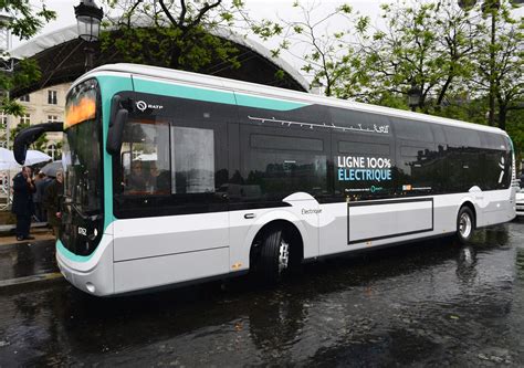 La Ratp Ouvre Sa Première Ligne De Bus 100 électrique à Paris