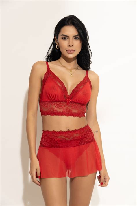 CONJUNTO SAINHA 24 Vanina Gabriela Lingerie