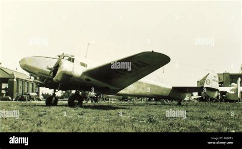 Lockheed Model 12 Electra Junior Stock Photo Alamy