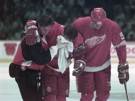 Detroit Red Wings' Kris Draper, Claude Lemieux and the heated rivalry