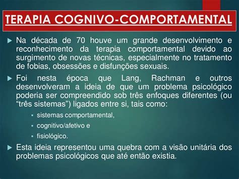 Tcc Terapia Cognitivo Comportamental