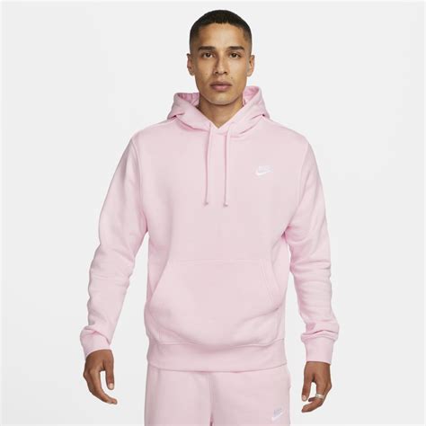 Pullover Sweat à Capuche Nike Vêtements de Sport Club Polaire Rose