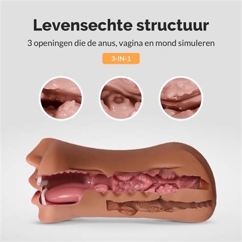 Lovemytoy Pocket Pussy For Man Masturbateur Fellation 3 En 1 Avec Cul Et Vagin Bol