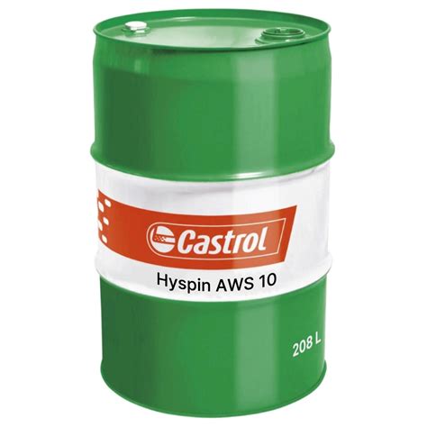 Castrol Hyspin AWS 10 Liquide Hydraulique Anti Usure ISO VG 10 208l