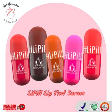 Jual Madame Gie Madame LiPill Lip Tint Serum Plumper Make Up Shopee