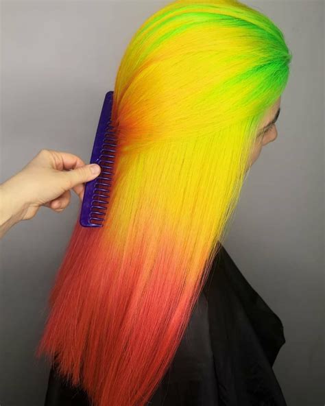 30 Bright Rainbow Colored Hairstyles By Russian Artist Snezhana Vinnichenko Artofit