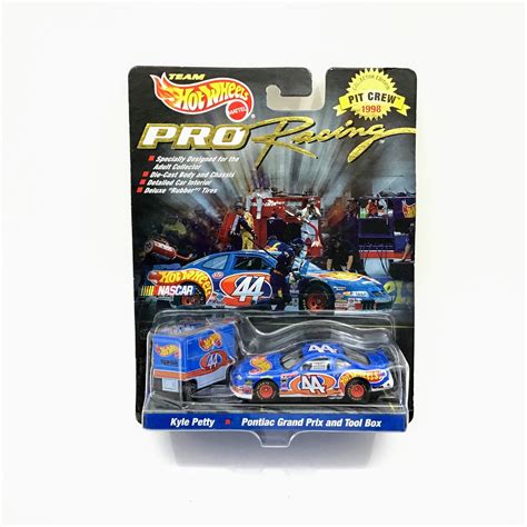 Kyle Petty Nascar Pontiac Grand Prix And Tool Box Hot Wheels Pro