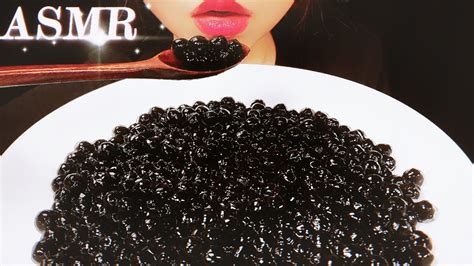 Asmr Tapioca Pearls Black Boba Balls Extremely Soft Squishy Sticky