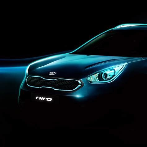 Kia Reveals First Images Of All New Niro Hybrid Utility Vehicle