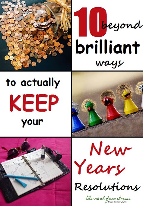 10 Beyond Brilliant Ways To Actually Keep Your New Years Resolutions Awesome Ideas On How To