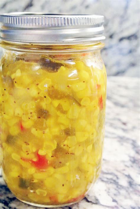 Organic Canning: The BEST Corn Relish Ever Recipe