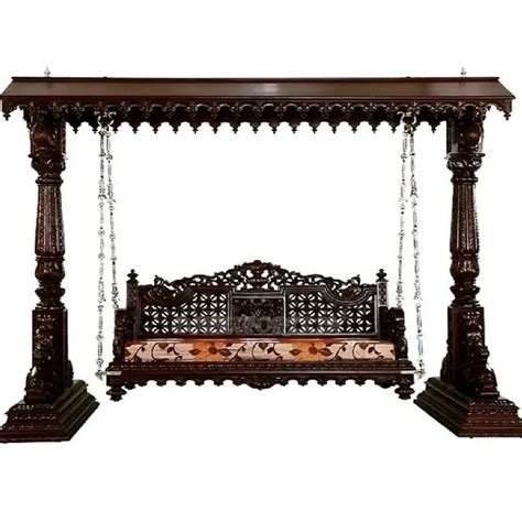 Traditional Teak Wood Oonjal For Living Room Buy Handcrafted Indoor