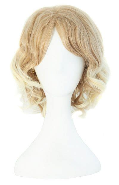 Perruque cm Longue Bouclé Bleu Léger Violet Rose Sex Dolls france