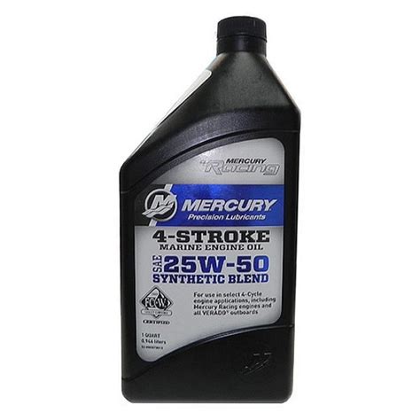 Mercury Aceite Sintetico P Motor Fuera De Borda De Tiempos Ml