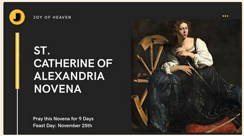 St Catherine Of Alexandria Novena Prayers 2020 Pray For Nine Days