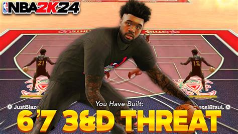 My 67 3 D THREAT Is UNGUARDABLE On The STAGE 1V1 COURT In NBA 2K24