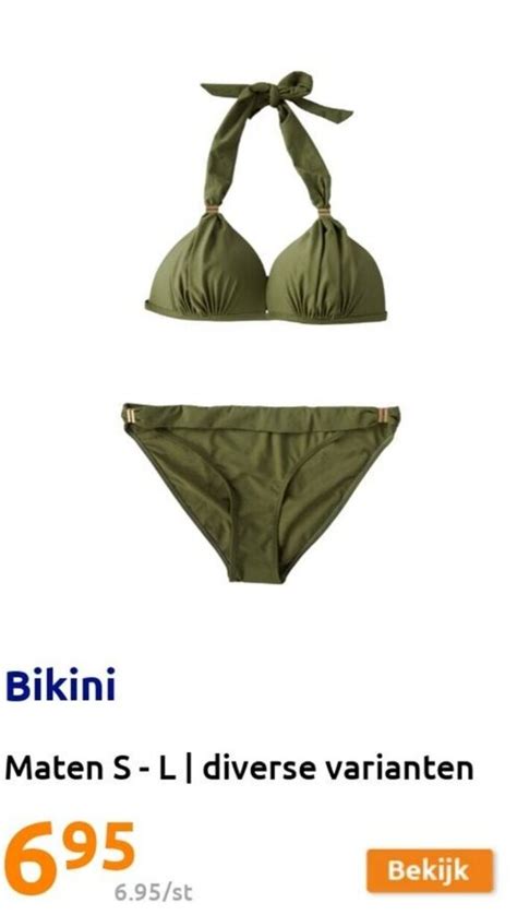 Bikini Maten S L Diverse Varianten Promotie Bij Action