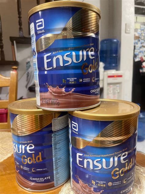 ENSURE GOLD CHOCOLATE 850g On Carousell