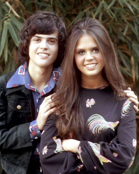 A young Donny and Marie Osmond