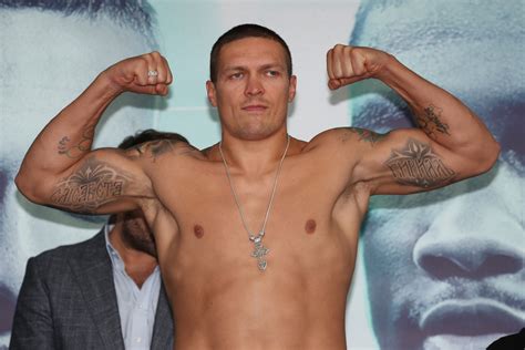 Photos Oleksandr Usyk Weighs Pounds For His Heavyweight Debut