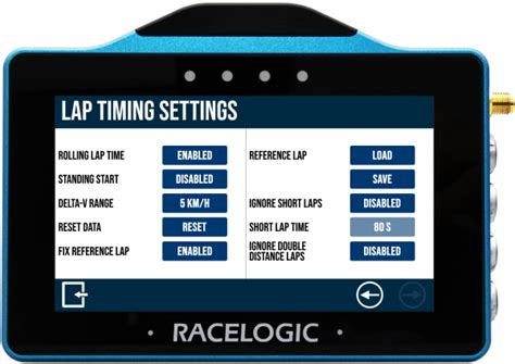 Lap Timing Mode Vbox Touch Firmware V15 Racelogic Support Centre