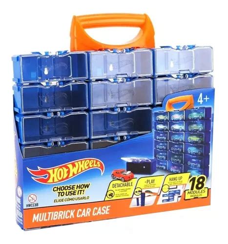 Valija Porta Autos Hot Wheels Caja X Unidades El Rey Cuotas Sin Inter S