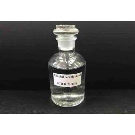 Transparent Glacial Acetic Acid White Vinegar Packaging Size Kg At