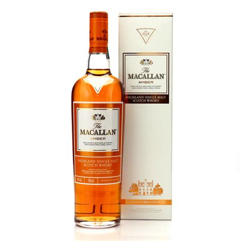 Macallan Amber Whisky Auctioneer