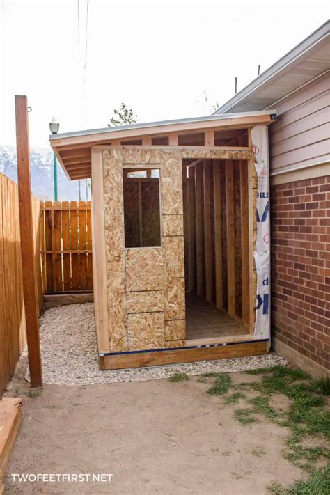 Lean To Shed With Hinged Roof ~ Shed Shelving Plans