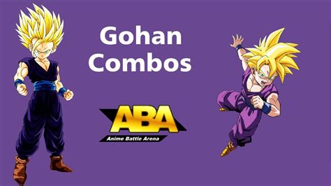 Gohan Combos [aba] Youtube